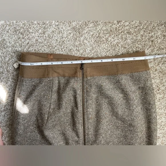 Stella McCartney Stunning Brown Tweed Skirt - Picture 10 of 11